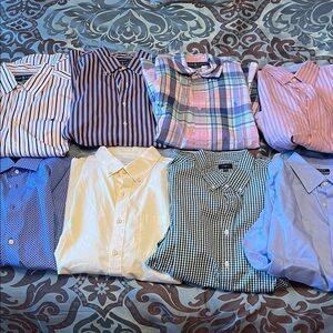 Assorted Men's Dress Shirts - Multi-Color Collection